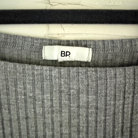 BP. Nordstrom | Grey Ribbed Midi/Maxi Dress | Size XS - Picture 5 of 5